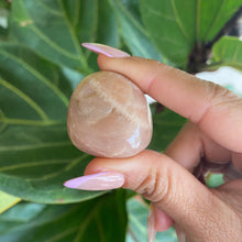 Load image into Gallery viewer, Peach Moonstone Tumbled Stone