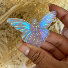 Load image into Gallery viewer, Aura Quartz Crystal Fairy Carving