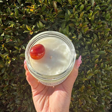 Load image into Gallery viewer, red_carnelian_candle