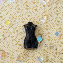 Load image into Gallery viewer, Black Obsidian Goddess Carving