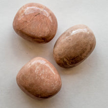 Load image into Gallery viewer, Peach Moonstone Palm Stone, for Intuition