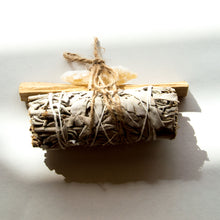 Load image into Gallery viewer, Crystal Smudge Stick Bundle