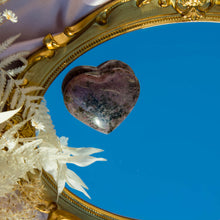 Load image into Gallery viewer, Peruvian Rhodonite Crystal Heart for Discovering your Purpose
