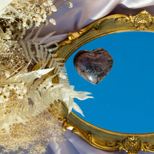 Load image into Gallery viewer, Peruvian Rhodonite Crystal Heart for Discovering your Purpose
