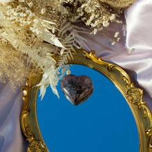 Load image into Gallery viewer, Peruvian Rhodonite Crystal Heart for Discovering your Purpose
