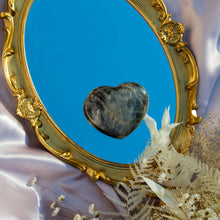 Load image into Gallery viewer, Black Moonstone Heart Crystals for your Intuition