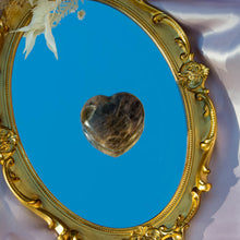 Load image into Gallery viewer, Black Moonstone Heart Crystals for your Intuition