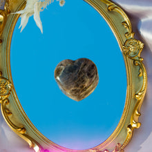 Load image into Gallery viewer, Black Moonstone Heart Crystals for your Intuition