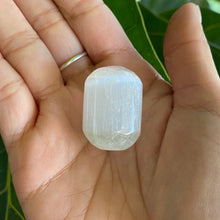 Load image into Gallery viewer, Pearly White Selenite Tumbled Freeform Stones, for Purification & Protection