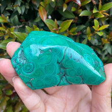 Load image into Gallery viewer, Blue Chrysocolla with Green Malachite Freeform Semi Polished Stone