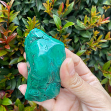 Load image into Gallery viewer, Blue Chrysocolla with Green Malachite Freeform Semi Polished Stone