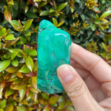Load image into Gallery viewer, Blue Chrysocolla with Green Malachite Freeform Semi Polished Stone