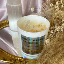 Load image into Gallery viewer, Money Magnet Crystal Candle