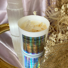 Load image into Gallery viewer, Money Magnet Crystal Candle