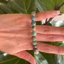 Load image into Gallery viewer, Colorful Moss Agate Bracelet for Prosperity & Wealth