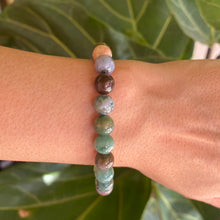 Load image into Gallery viewer, Colorful Moss Agate Bracelet for Prosperity & Wealth
