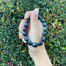 Load image into Gallery viewer, Shungite Nugget Bracelet for EMF protection