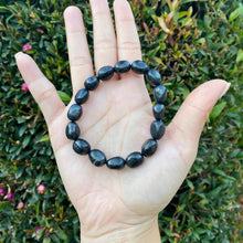 Load image into Gallery viewer, Shungite Nugget Bracelet for EMF protection