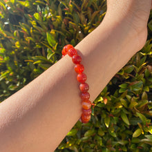 Load image into Gallery viewer, Red Carnelian Bracelet for Creativity & Courage