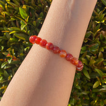 Load image into Gallery viewer, Red Carnelian Bracelet for Creativity & Courage