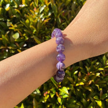Load image into Gallery viewer, amethyst beaded bracelet