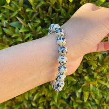 Load image into Gallery viewer, Dalmatian Jasper Bracelet for  Nurturing your Inner Child