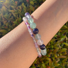 Load image into Gallery viewer, Fluorite Bracelet for Focus & Stress Management