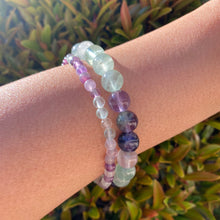 Load image into Gallery viewer, Fluorite Bracelet for Focus & Stress Management