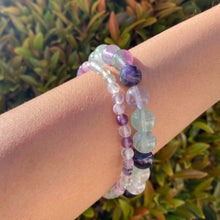 Load image into Gallery viewer, Fluorite Bracelet for Focus & Stress Management