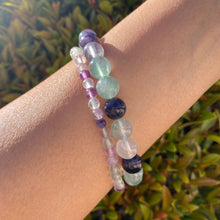 Load image into Gallery viewer, Fluorite Bracelet for Focus & Stress Management