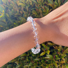 Load image into Gallery viewer, Clear Quartz Bracelet for Clarity & Manifestation