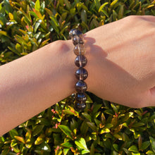 Load image into Gallery viewer, Smoky Quartz Bracelet for Grounding & Protection