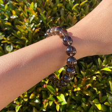 Load image into Gallery viewer, Smoky Quartz Bracelet for Grounding & Protection