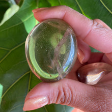 Load image into Gallery viewer, Polished Smoky Quartz Tumbled Palm Stones for Grounding & Balance