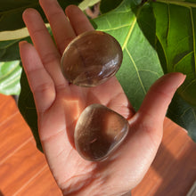 Load image into Gallery viewer, Polished Smoky Quartz Tumbled Palm Stones for Grounding & Balance