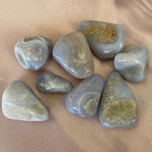 Load image into Gallery viewer, Natural Tumbled Blue Lace Agate for Communication & Anxiety