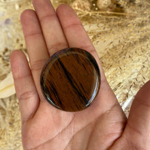Load image into Gallery viewer, Mahogany Obsidian Pocket Stone, for Inner Strength & Protection