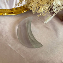 Load image into Gallery viewer, Lavender Purple Fluorite Moon Shaped Dish