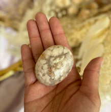 Load image into Gallery viewer, Polished Flower Agate Crystal Palm Stone, for Growth