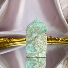 Load image into Gallery viewer, Blue Aragonite Tower for Patience & Acceptance