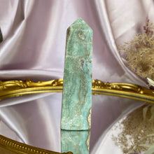 Load image into Gallery viewer, Blue Aragonite Tower for Patience & Acceptance