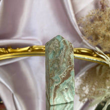 Load image into Gallery viewer, Blue Aragonite Tower for Patience & Acceptance