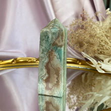 Load image into Gallery viewer, Blue Aragonite Tower for Patience & Acceptance