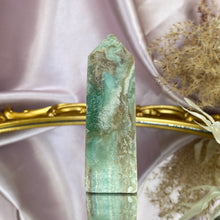 Load image into Gallery viewer, Blue Aragonite Tower for Patience & Acceptance