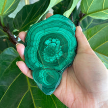 Load image into Gallery viewer, Polished Malachite Crystal Slabs, for Transformation