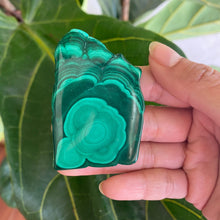Load image into Gallery viewer, Polished Malachite Crystal Slabs, for Transformation