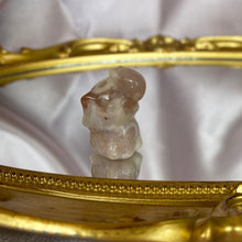 Load image into Gallery viewer, Flower Agate Crystal Elephant Carving