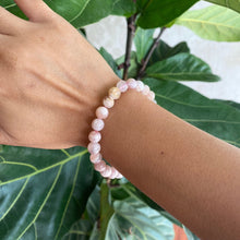 Load image into Gallery viewer, Flower Agate Crystal Bead Bracelet for Blossoming to your Potential