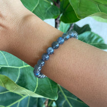 Load image into Gallery viewer, Labradorite Crystal Bead Bracelet for Intuition & Trust in the Universe