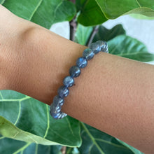Load image into Gallery viewer, Labradorite Crystal Bead Bracelet for Intuition & Trust in the Universe